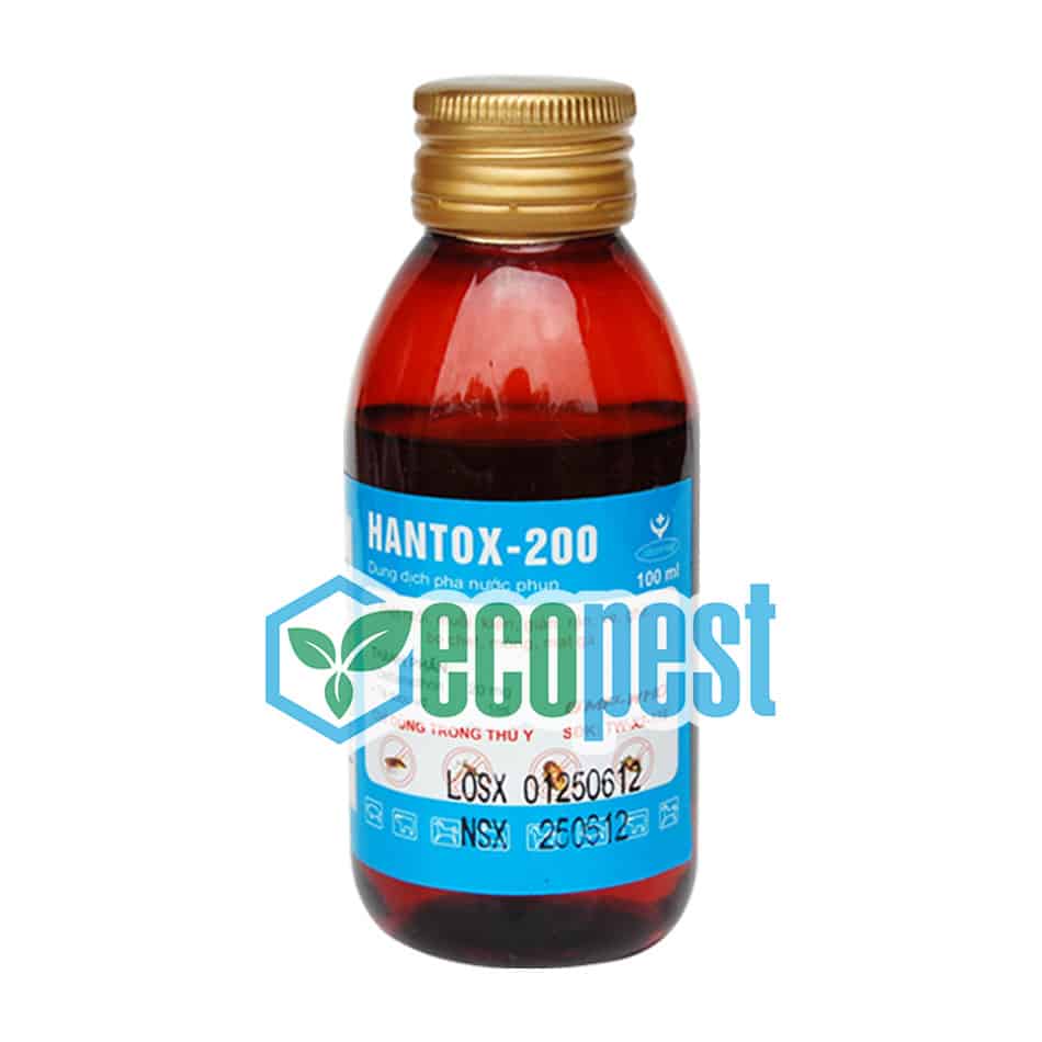 Hantox-200 thuốc diệt trừ bọ chét, bọ nhảy, mạt gà hiệu quả nhất