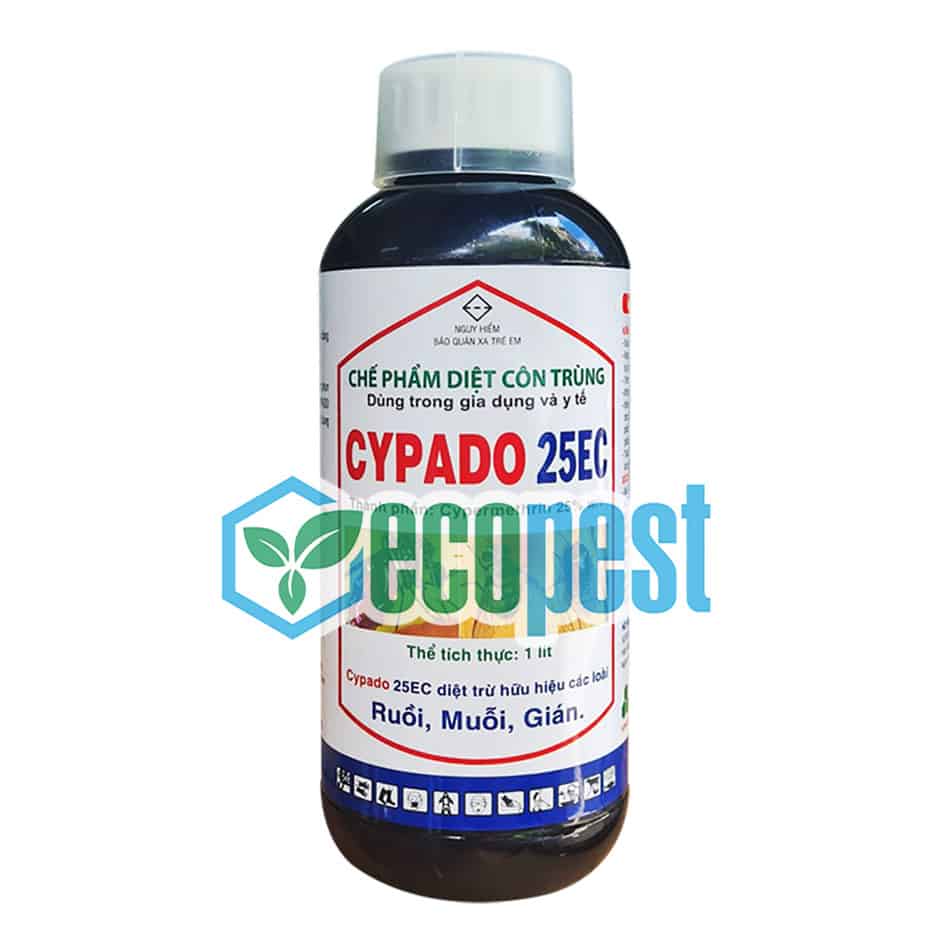 Cypado 25 EC thuốc diệt muỗi Ấn Độ 1000ml