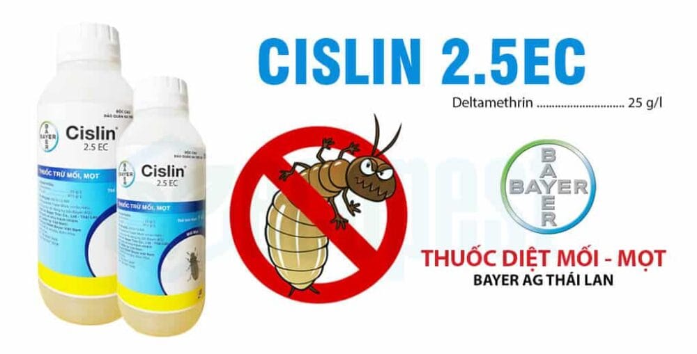Thuốc diệt mối Bayer Thái Lan Cislin 2.5 EC - EcoPest