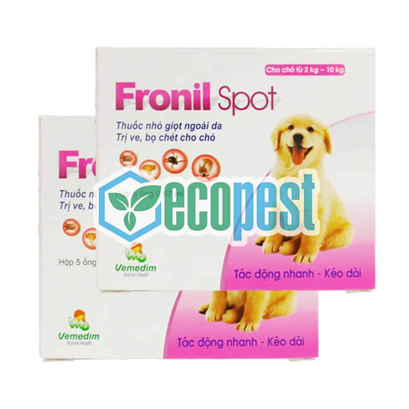 Fronil Spot thuốc nhỏ gáy trị ve rận bọ chét chó